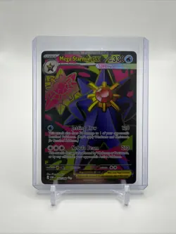 Mega Starmie EX 102/088 Full Art Ultra Rare Pokemon TCG: Perfect Order NM - Image 3