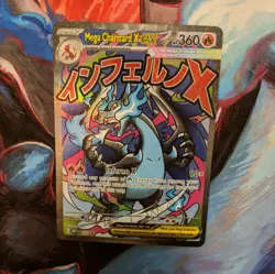 Pokemon Mega Charizard X EX Promo Holo 023 Me: Mega Evolution English - Image 1