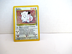 Pokemon TCG Clefairy #6/130 Vintage Base Set 2 Holo Rare #6 - Image 1