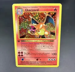 Pokemon 1999 Set Base 1° Edizione Shadowless Holo Charizard - Image 1