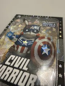 Civil Warrior Silver Foil 2025 Pokemon Pikachu Heroes & Villains CollectibleCard - Image 3