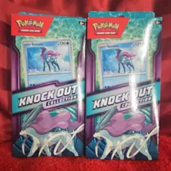 Pokemon Knock Out Collection 2 Kits Suicune Foil Card & Booster Packs English - Image 1