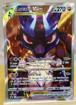 Lucario VSTAR SWSH291 SWSH: Sword & Shield Promo Cards Holo - Near Mint - Image 1