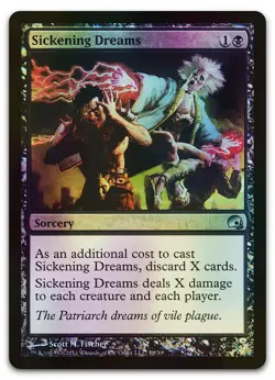 Sickening Dreams #18 (Foil) (NM) Premium Deck Series: Graveborn GRV Magic MTG - Image 1