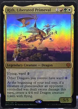 Rith, Liberated Primeval #214 Dominaria United Foil Mythic - Image 1