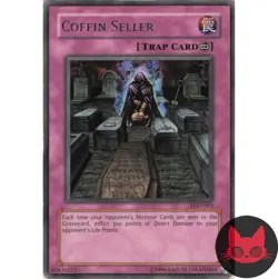 Yugioh Coffin Seller PGD-093 Rare MP - Image 1