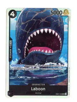 Laboon (Reprint) EB01-048 SR One Piece Premium Booster -The Best- Vol. 2 NM - Image 1