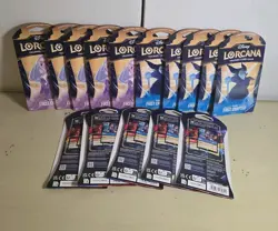 Disney Lorcana First Chapter Sleeved Booster Pack Lot of 15 Packs - Image 2