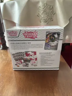 Pokemon Center White Flare Elite Trainer Box ETB - Brand New & Sealed - Image 3