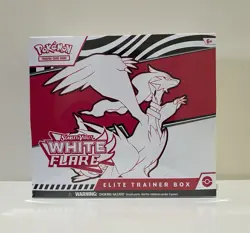 2025 POKEMON WHITE FLARE - ELITE TRAINER BOX *BRAND NEW + SEALED* ETB - Image 1