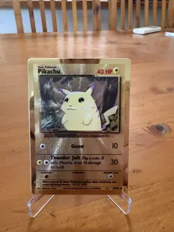 Pikachu Metal Gold Card UPC Pokemon 25th Anniversary Celebrations 58/102 Promo - Image 3