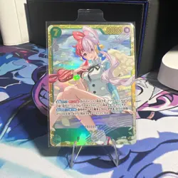 Uta SEC Parallel EB03-061 One Piece Card Game Heroines Edition Japanese Cards - Image 1