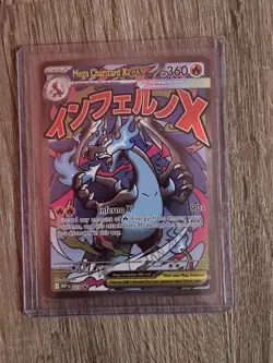 Pokemon Mega Charizard X EX Me: Mega Evolution Promo Holo 023 360 HP Card - Image 1