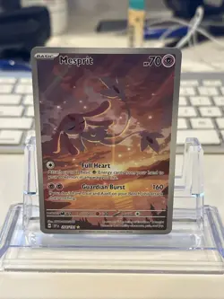 Pokemon TCG Mesprit Illustration Rare Holo Card 204/191 Sv08: Surging Sparks - Image 1