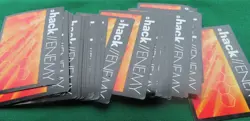 Dot Hack Enemy TCG Collection Lot Rulebook Cards Foil Poster .Hack - Image 5