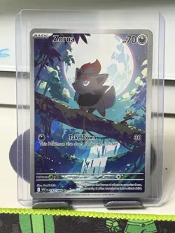 Zorua 142/086 English Pokemon White Flare Card Fresh - Image 1