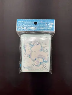 Pokemon Cards Alolan Vulpix 64 Sleeves Pokemon Center Exclusive Sealed Japanese - Image 1