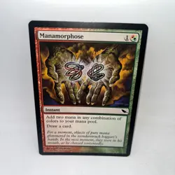 Manamorphose 211 Common Shadowmoor Magic: The Gathering Lightly Played - Image 1