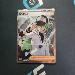 N's Plan 163/086 Sv: Black Bolt Holo Pokemon TCG - Image 1