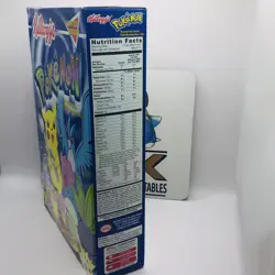 Pokemon Cereal - Kelloggs - 2000 Foil Writing - New Sealed Very Rare Promotion￼ - Image 4