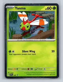 YANMA 185 HOLO P SCARLET & VIOLET PROMO POKEMON COSMOS HOLO NM - Image 1