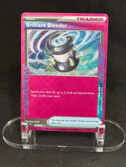 Brilliant Blender 164/191 ACE SPEC Rare Surging Sparks Pokemon Near Mint - Image 1