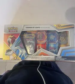 Sealed Pokemon Legends of Johto sun and moon GameStop exclusive box - Image 1