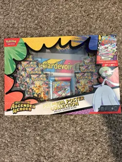 Pokemon Mega Evolution Ascended Heroes Premium Poster Collection Mega Gardevoir - Image 1