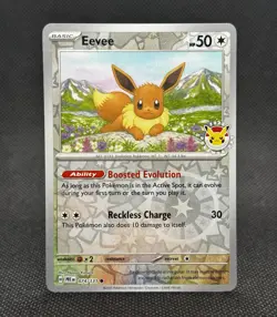 Pokemon Eevee 074/131 Pokemon Day 2025 Stamped Promo - Image 1