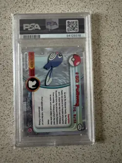 Pokemon Topps TV Series 1 Poliwag 60 PSA 9 GEM MINT - Image 2