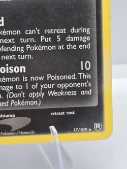 Pokemon TCG Dark Raticate EX Team Rocket Returns 17/109 Regular Rare - Image 4