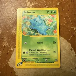 Pokemon Bulbasaur Expedition Base Set Common Regular 094/165 50 HP English 2002 - Image 1