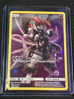 Pokemon TCG Armored Mewtwo - SM228 Black Star Promo - Image 1