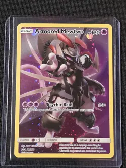 Pokemon TCG Armored Mewtwo - SM228 Black Star Promo - Image 3