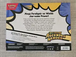 Pokemon TCG: Mega Evolution—Ascended Heroes Mega Feraligtr Ex Box - In Hand - Image 2