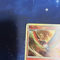 Pokemon TCG Ho-Oh Hgss01 Holo With Swirl 💫 - Image 3