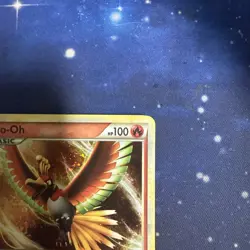 Pokemon TCG Ho-Oh Hgss01 Holo With Swirl 💫 - Image 4