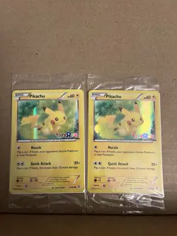 Lot Of 2 Pokemon Pikachu 26/83 Toys R Us Holo Promo Both Sealed - Image 1