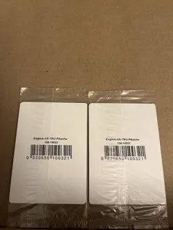 Lot Of 2 Pokemon Pikachu 26/83 Toys R Us Holo Promo Both Sealed - Image 2