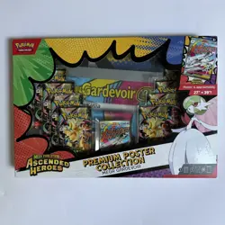 Pokemon TCG Ascended Heroes Premium Poster Collection Mega Gardevoir NEW SEALED - Image 1