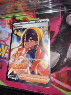Pokemon TCG Carmine Special Illustration Rare Twilight Masquerade 217/167 - Image 2