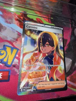 Pokemon TCG Carmine Special Illustration Rare Twilight Masquerade 217/167 - Image 3