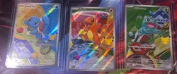 Pokemon TCG First Partner Illustration Collection Series 1 Kanto GEN 1 Starters - Image 1