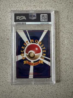 1997 Pokemon Japanese Trainer Sleep! Rocket PSA 9 - Image 2