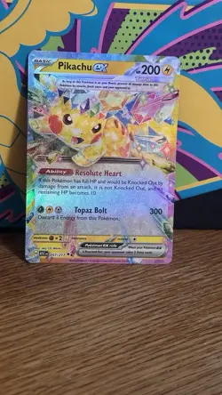 ENGLISH Pokemon - *Pikachu ex* - 057/217 - ME: Ascended Heroes - Image 3