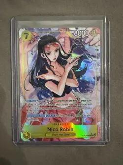 One Piece Nico Robin SR Alt Art EB03-055 Heroines Edition English - Image 1