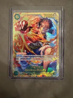 Monkey.D.Luffy OP13-118 SEC Carrying On His Will One Piece English - Image 1
