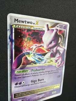 Pokemon TCG Mewtwo LV.X Black Star Promo DP28 Diamond and Pearl Holo - NM- - Image 4