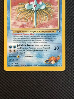 Pokemon TCG Misty's Tentacruel Gym Heroes Holo Rare Unlimited 10/132 2000 - Image 3