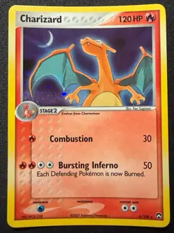Pokemon Charizard 6/108 Power Keepers Holo Rare English Card - Image 3